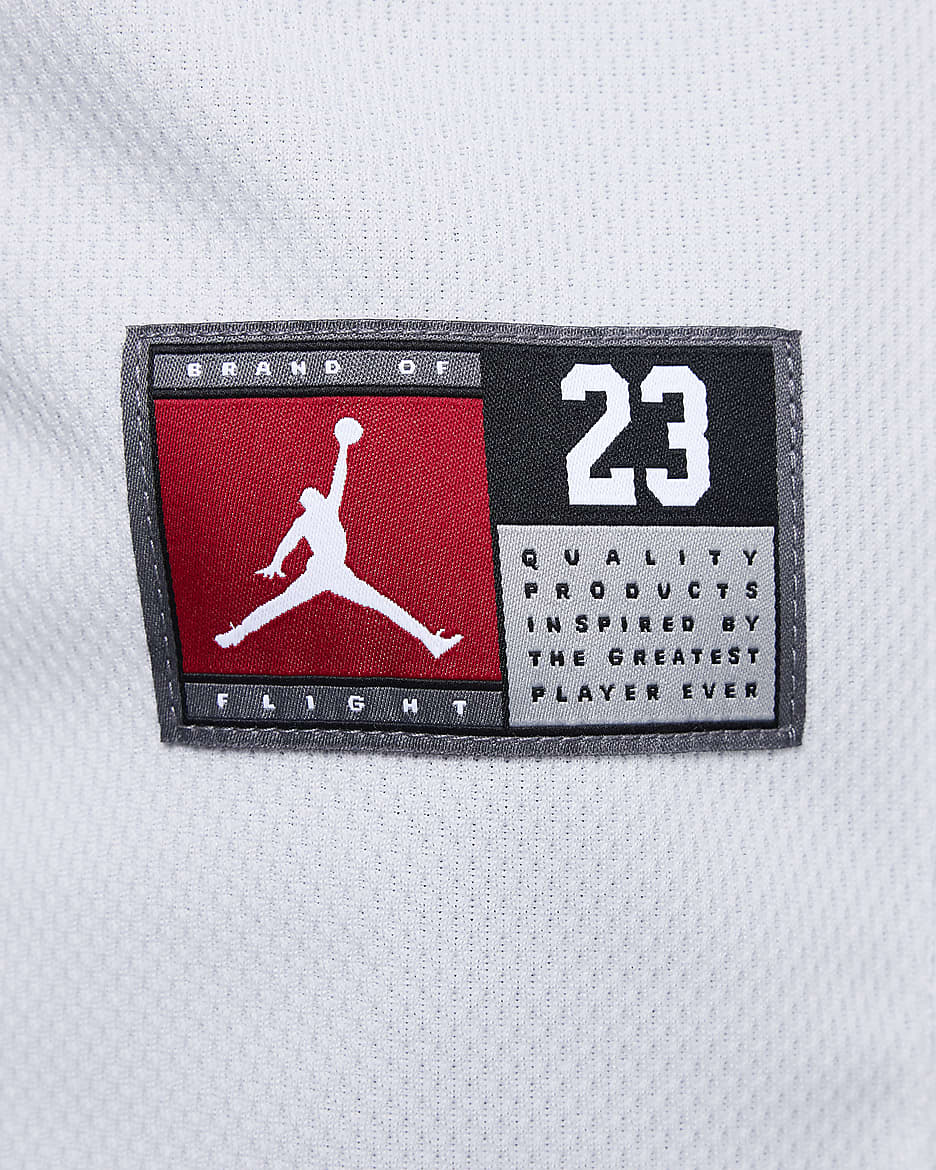 Red jordan jersey baseball sales